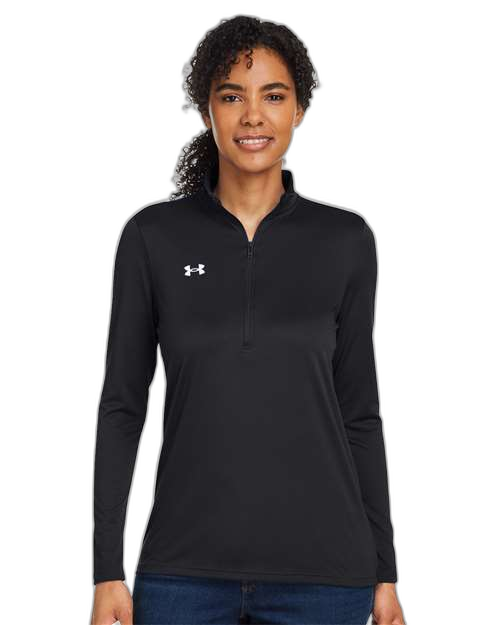 Chandail à fermeture à glissière demi-zip Team Tech pour femmes