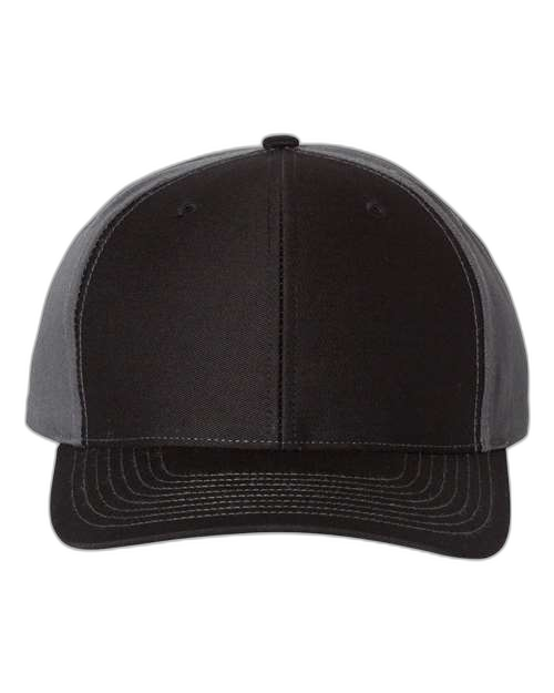 Casquette camionneur avec panneaux arrière en sergé