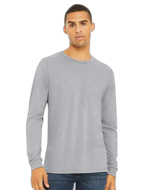 T-Shirt triblend unisexe à manches longues