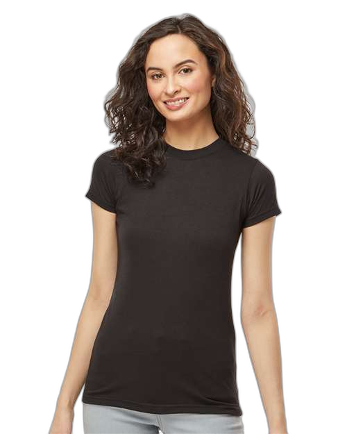 T-shirt Deluxe en mélange de coton pour femmes