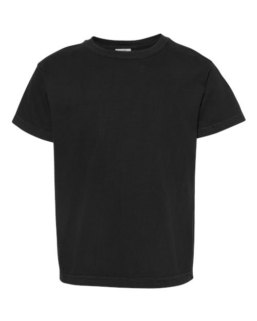 T-shirt lourd teinté en pièce pour enfants