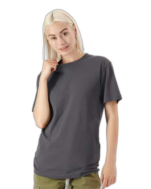 T-shirt en jersey nuageux suédé