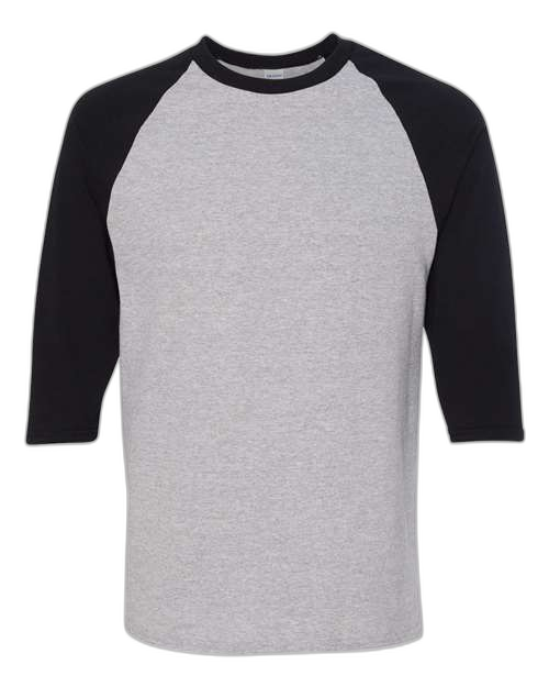 T-shirt à manches trois-quarts raglan Heavy Cotton™