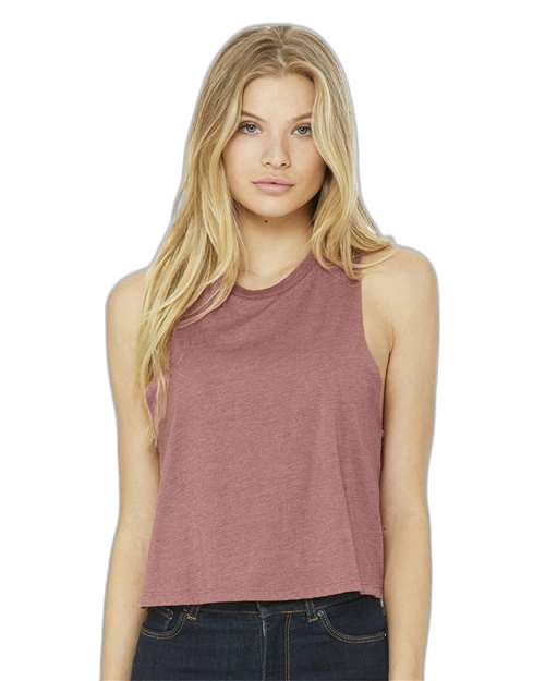 Camisole courte racerback pour femmes