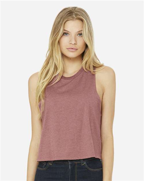 Camisole courte racerback pour femmes
