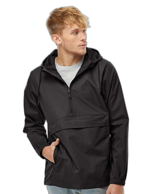 Anorak en nylon à capuchon