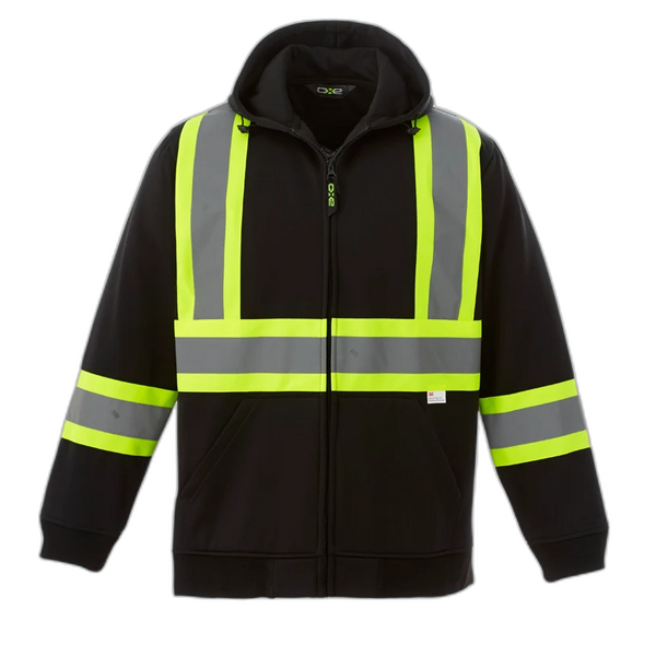 Freedom — Hi-Vis Full Zip Hooded Sweatshirt