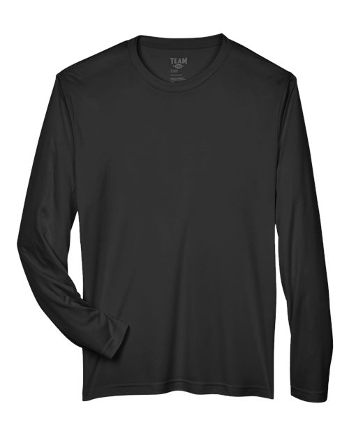 T-shirt à manches longues Zone Performance - Black - Personnalisable Québec