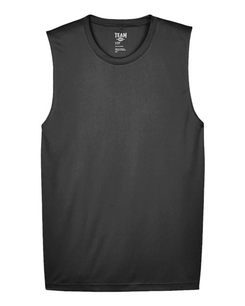 T-Shirt sans manches Zone Performance - Black - Personnalisable Québec