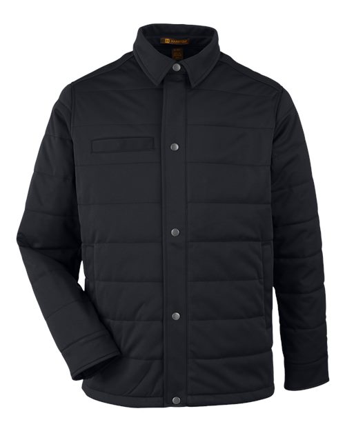 Manteau de corvée à coquille douce Guardian unisexe - Black - Personnalisable Québec