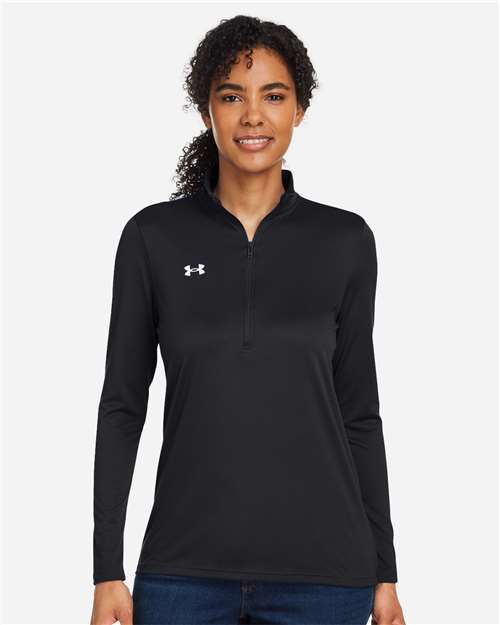 Chandail à fermeture à glissière demi-zip Team Tech pour femmes