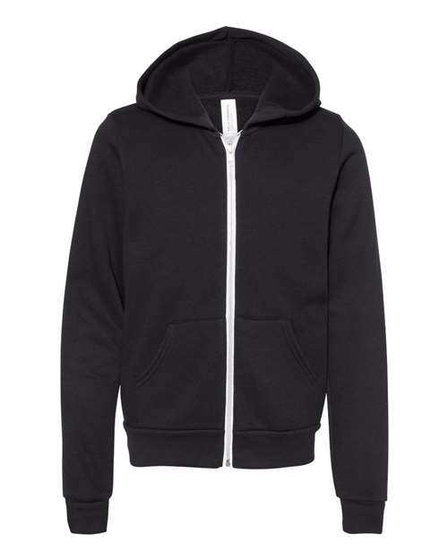 Sweat à capuche zippé en molleton éponge pour enfants