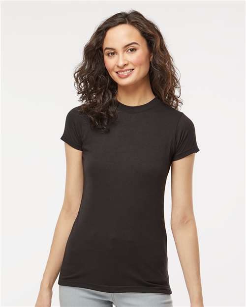 T-shirt Deluxe en mélange de coton pour femmes