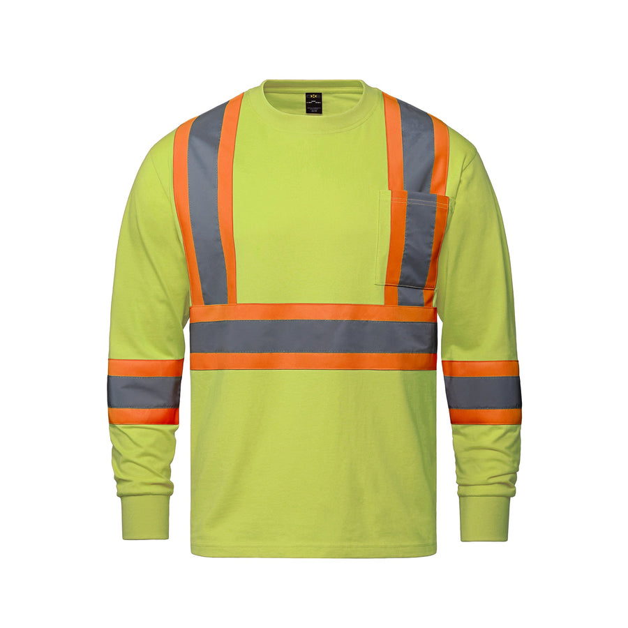 Paramount — Cotton Hivis Long Sleeve Tshirt