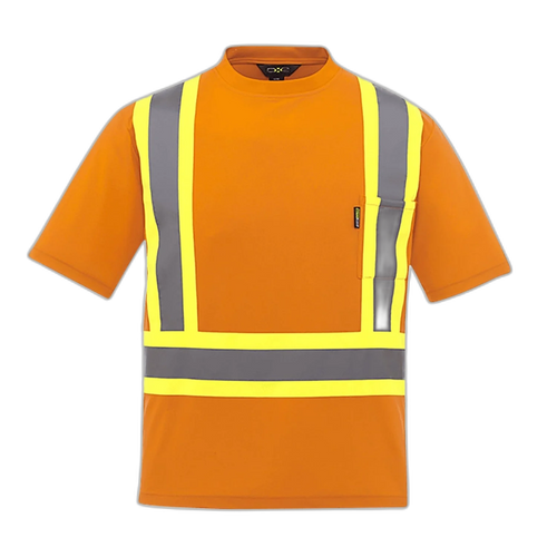 Watchman — Hi-Vis Safety T-Shirt — Hi-Vis Workwear personnalisé Drummondville | PrintPress